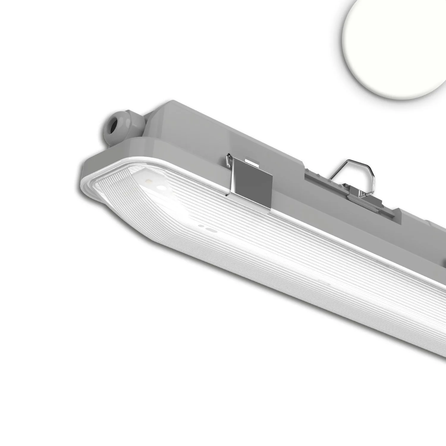 LED Wannenleuchte SL 150cm, IP66, PowerSwitch 36-57W, 140lm/W, 4000K — produktbild